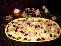 Salata de macaroane sau taitei cu ton
